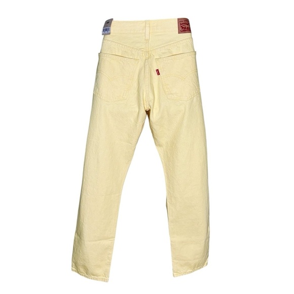 Levi's Women's Yellow Straight Leg Jeans Nwt Size 29x30 - Picture 14 of 16